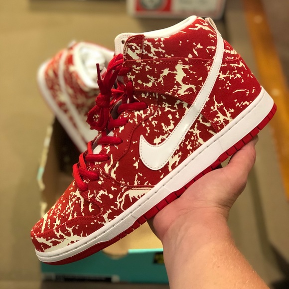 nike sb dunk high raw meat